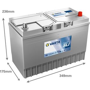 I9 VARTA PROMOTIVE Battery 12V 120Ah 620047078 663